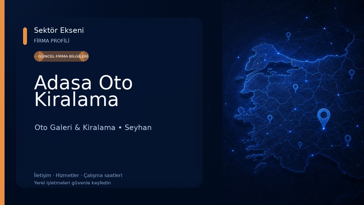 Adasa Oto Kiralama Oto Galeri & Kiralama