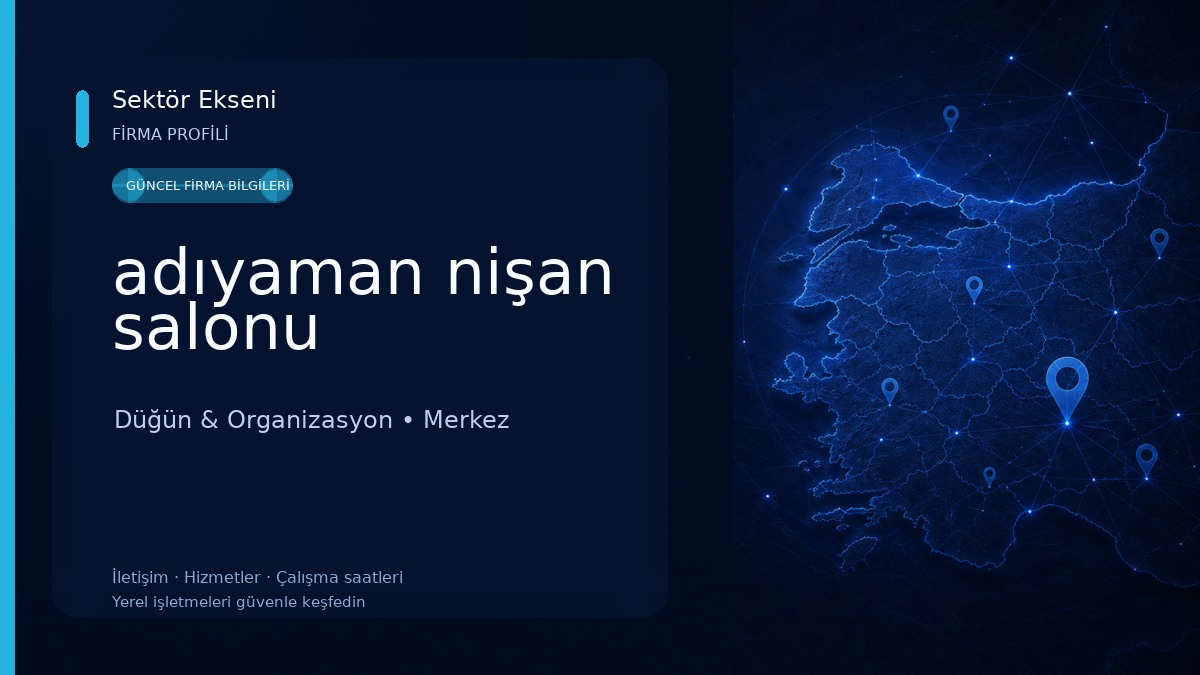 adıyaman nişan salonu Düğün & Organizasyon
