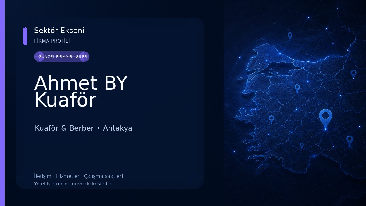 Ahmet BY Kuaför Kuaför & Berber