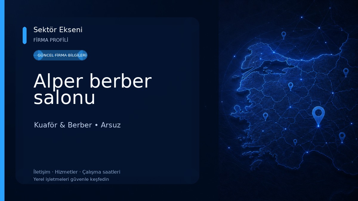 Alper berber salonu Kuaför & Berber