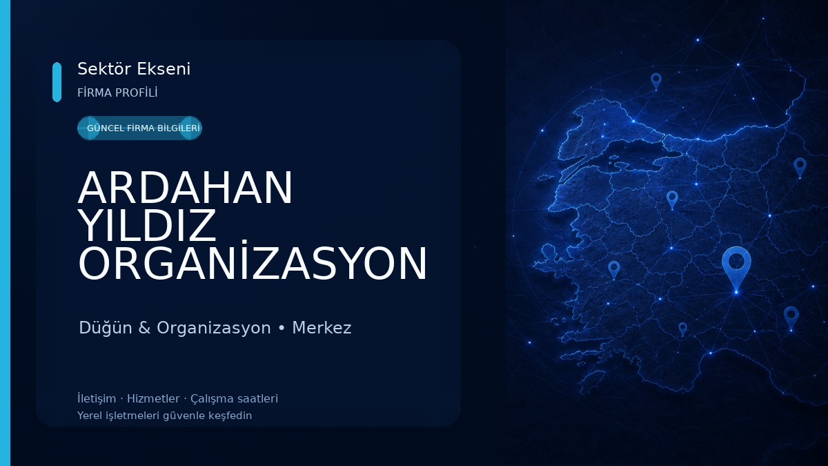 ARDAHAN YILDIZ ORGANİZASYON Düğün & Organizasyon