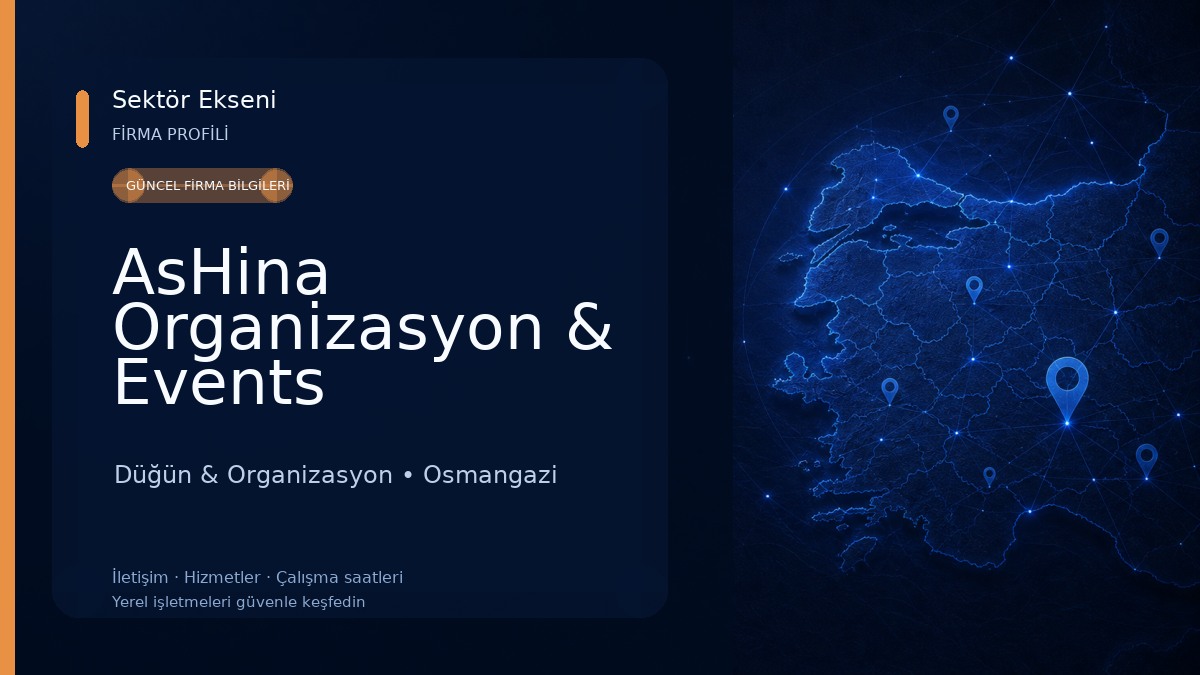AsHina Organizasyon & Events Düğün & Organizasyon