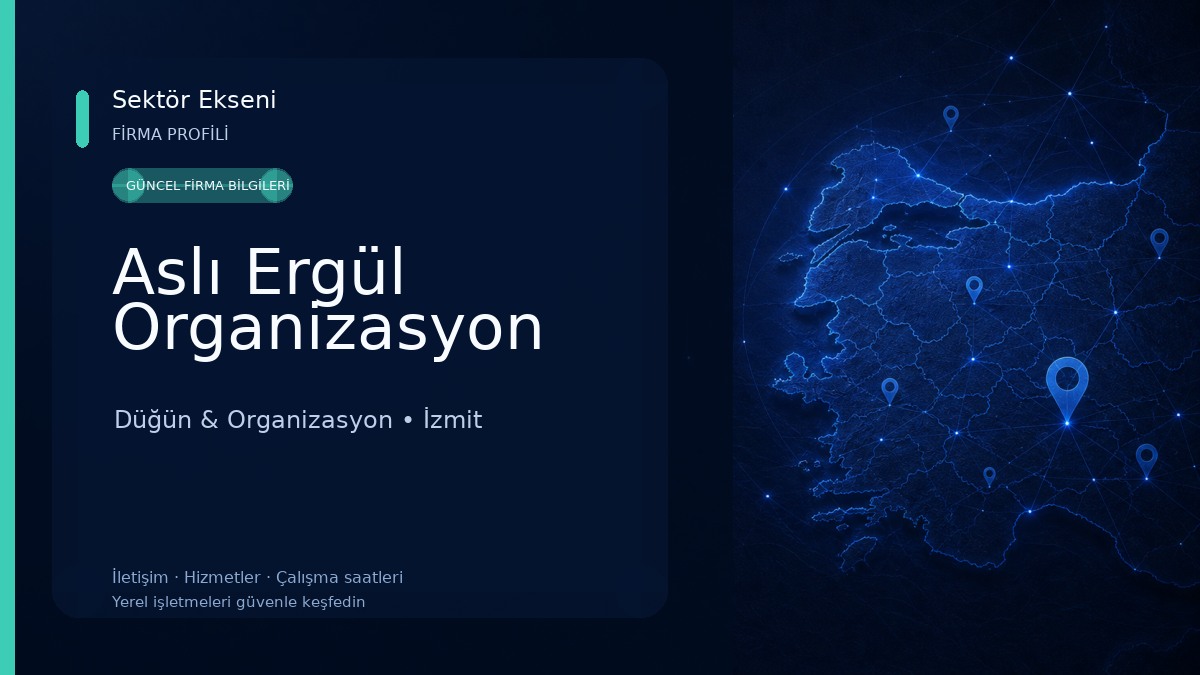 Aslı Ergül Organizasyon Düğün & Organizasyon