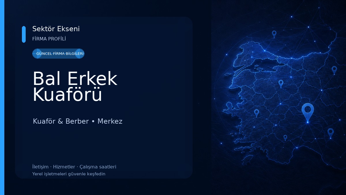 Bal Erkek Kuaförü Kuaför & Berber