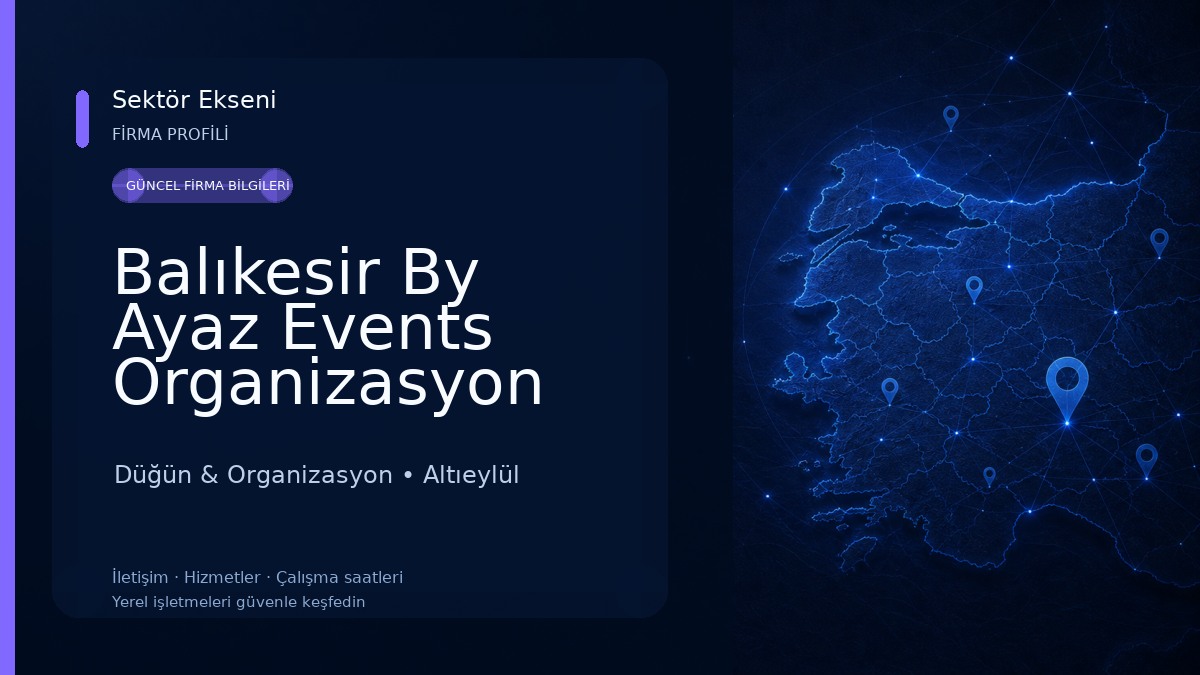 Balıkesir By Ayaz Events Organizasyon 