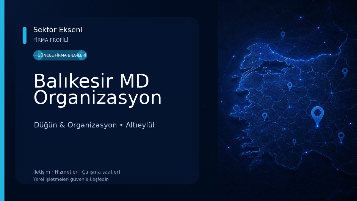 Balıkesir MD Organizasyon Düğün & Organizasyon