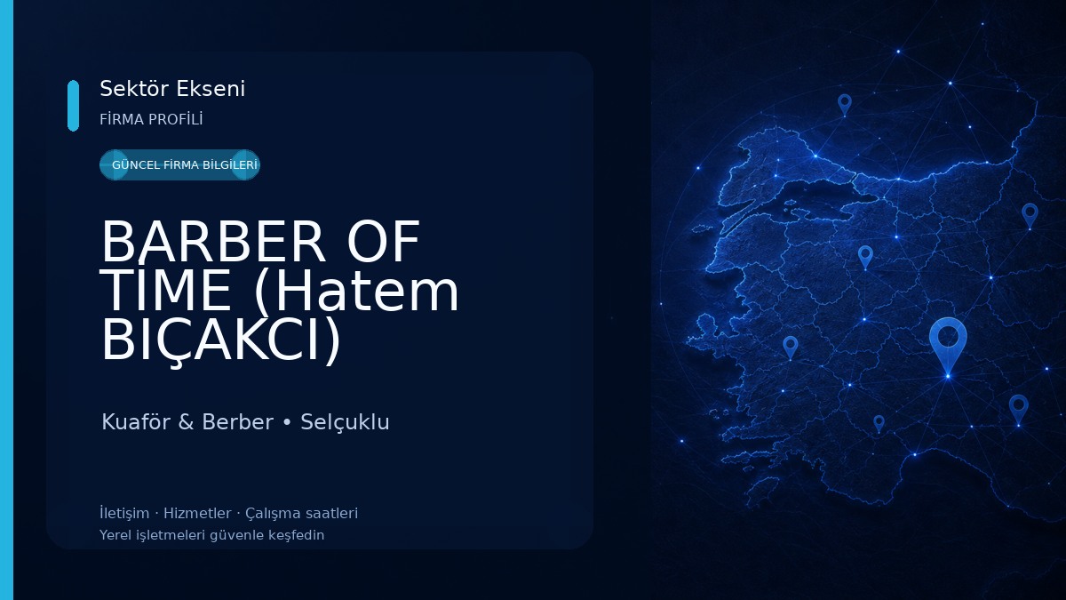 BARBER OF TİME (Hatem BIÇAKCI) 