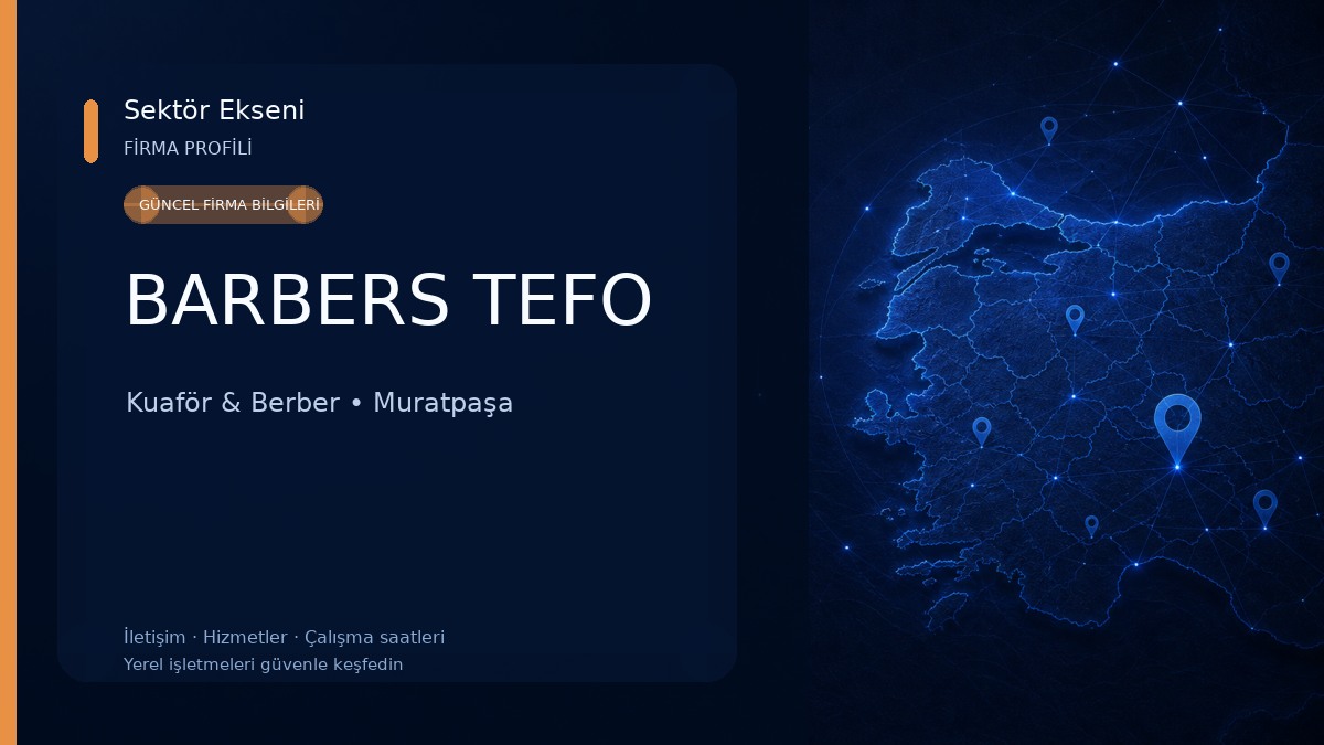 BARBERS TEFO Kuaför & Berber