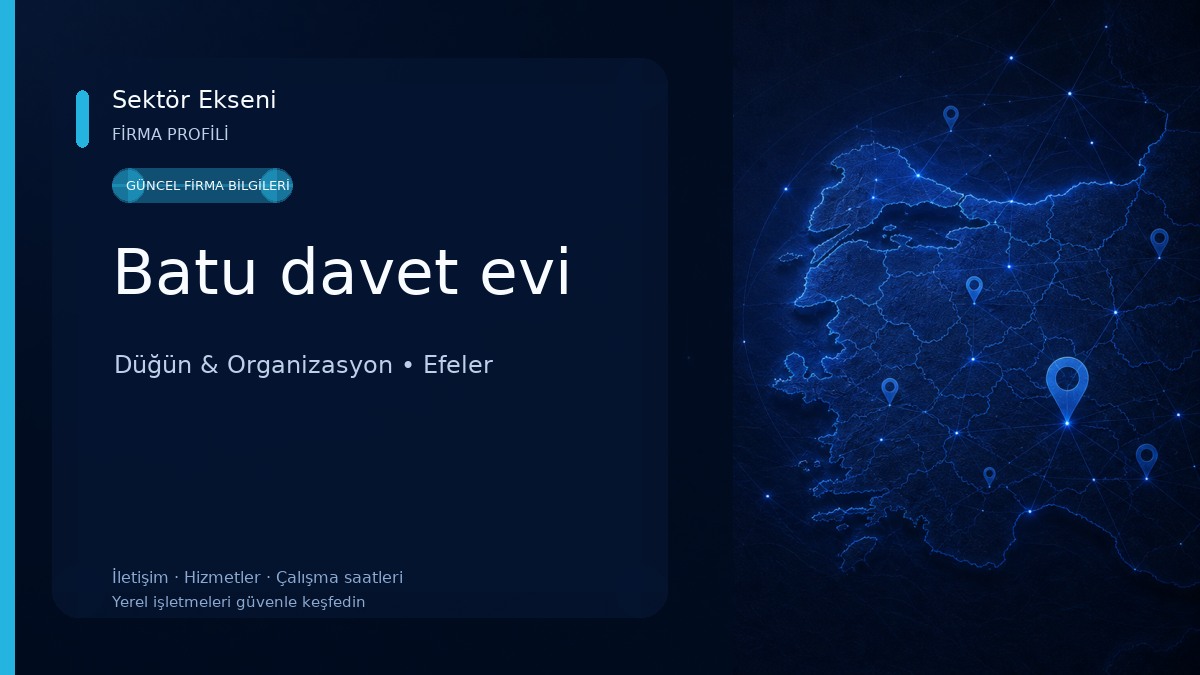 Batu davet evi Düğün & Organizasyon