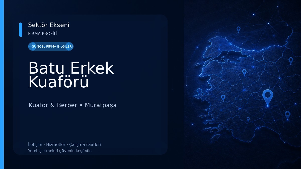 Batu Erkek Kuaförü Kuaför & Berber