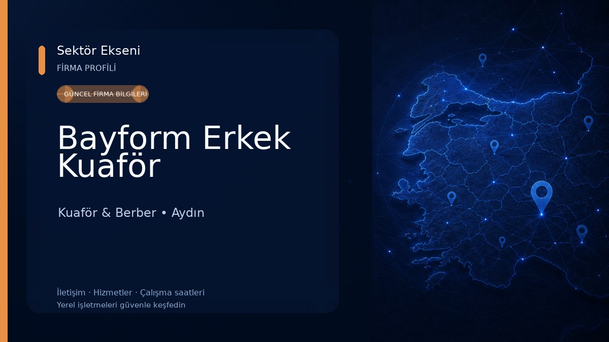 Bayform Erkek Kuaför Kuaför & Berber