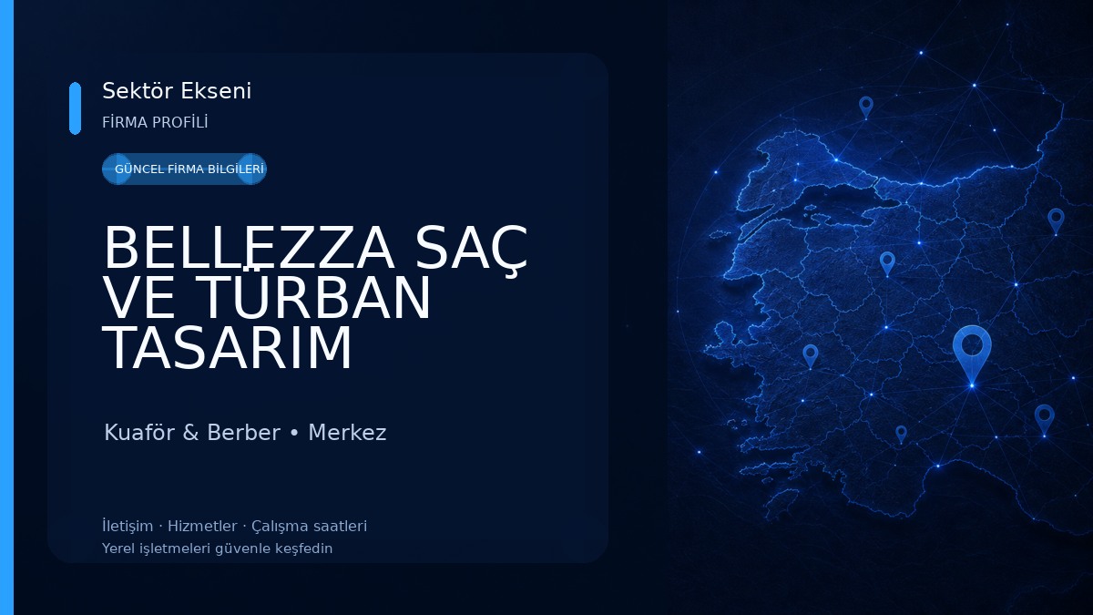BELLEZZA SAÇ VE TÜRBAN TASARIM