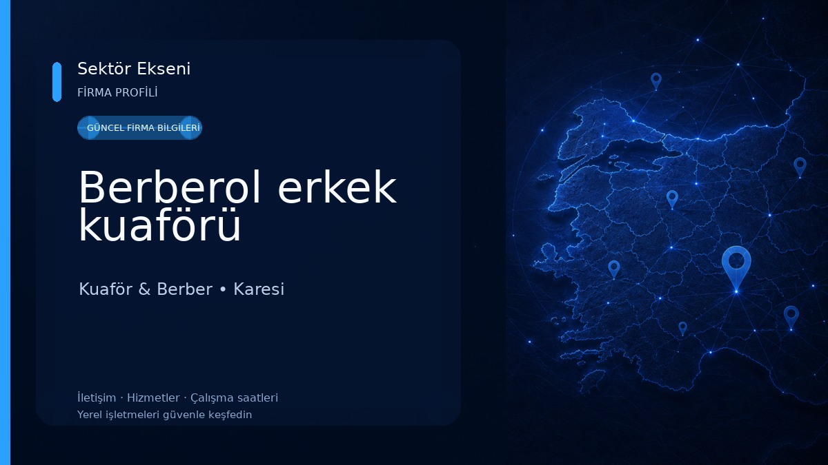 Berberol erkek kuaförü Kuaför & Berber