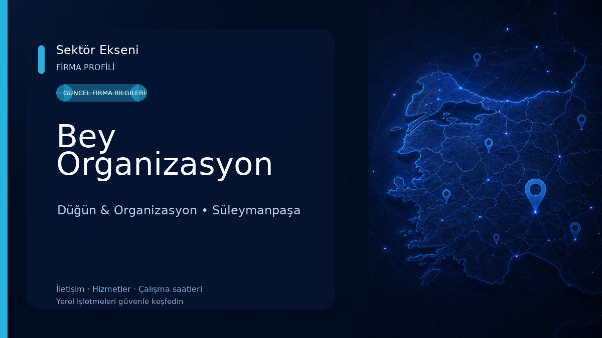 Bey Organizasyon Düğün & Organizasyon