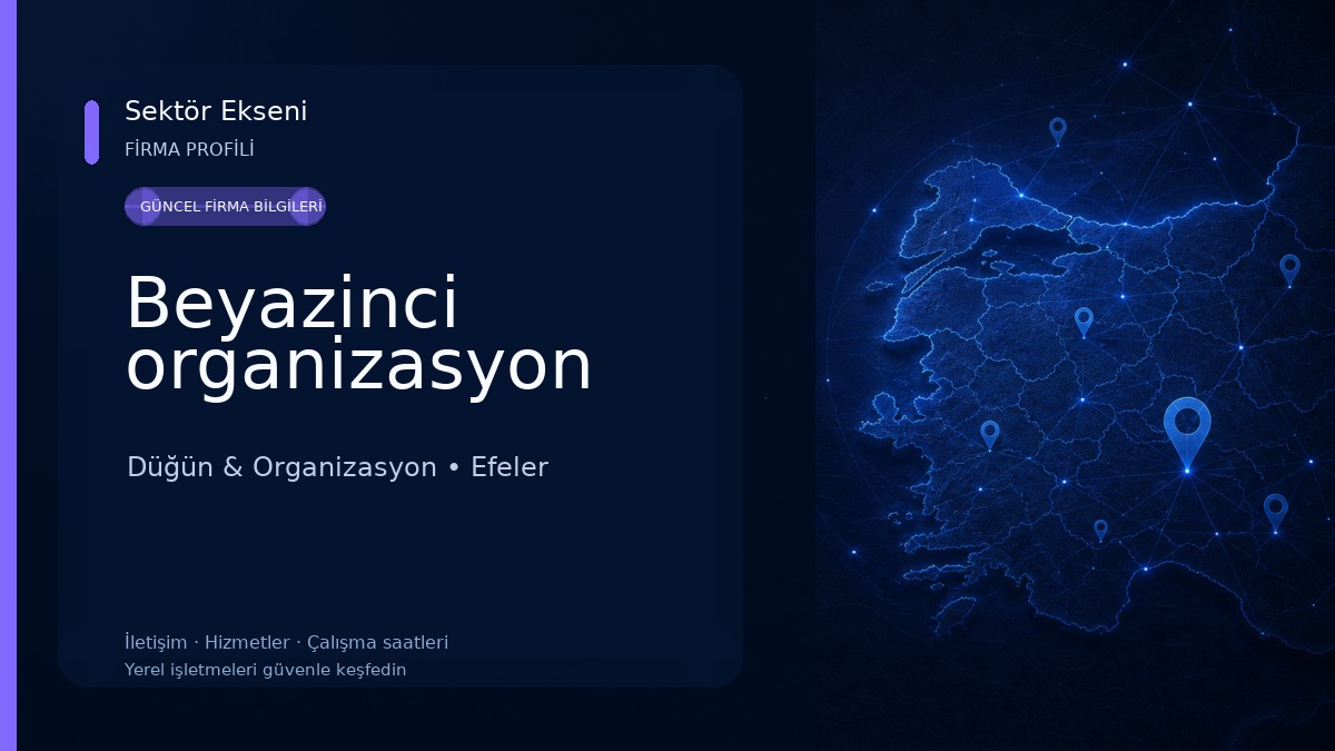 Beyazinci organizasyon Düğün & Organizasyon