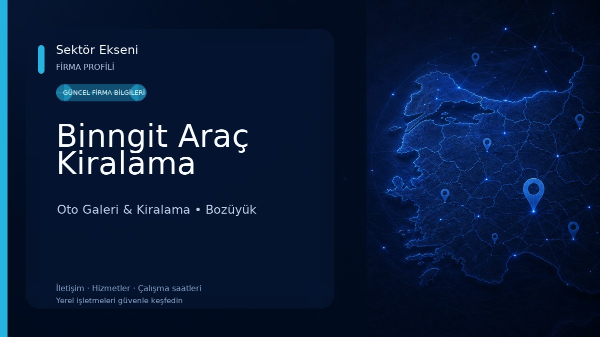Binngit Araç Kiralama Oto Galeri & Kiralama