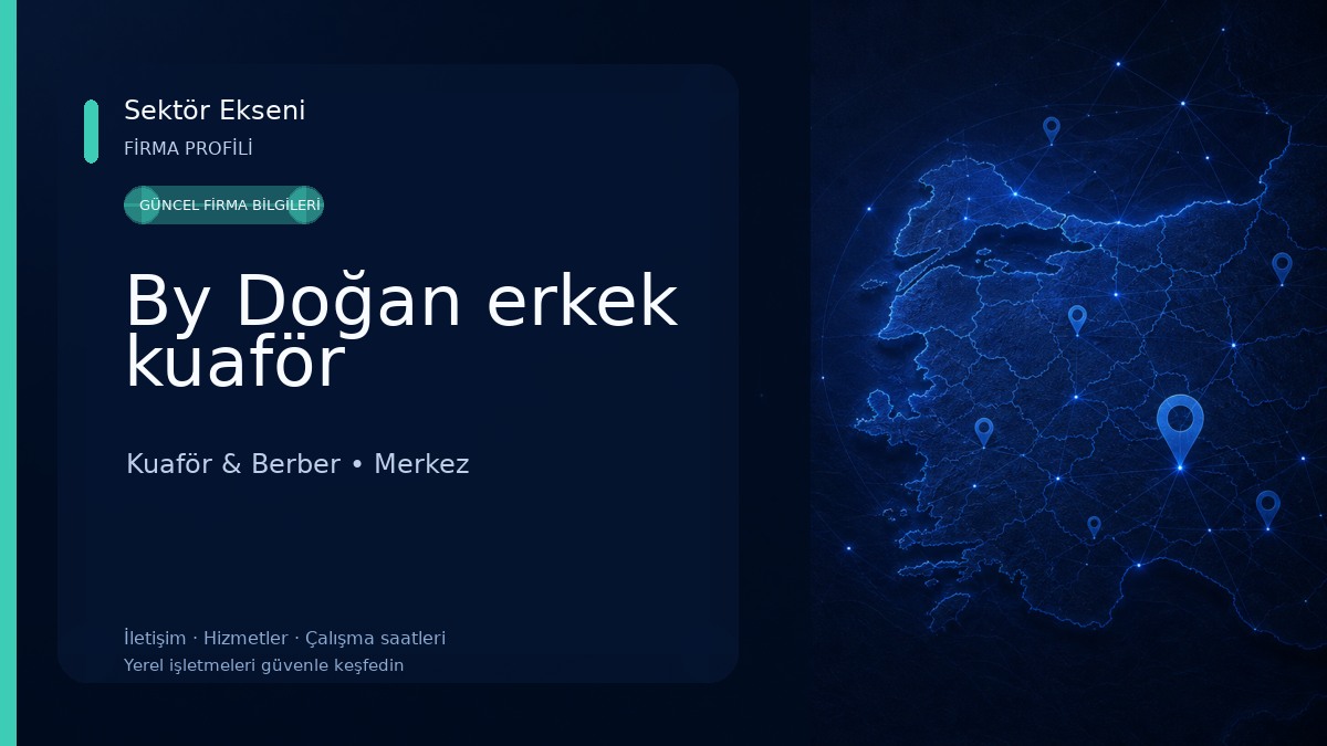 By Doğan erkek kuaför Kuaför & Berber
