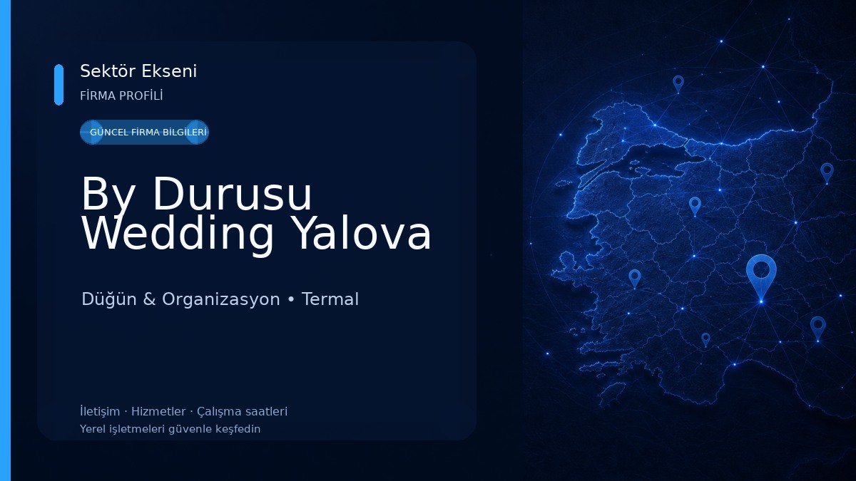 By Durusu Wedding Yalova Düğün & Organizasyon