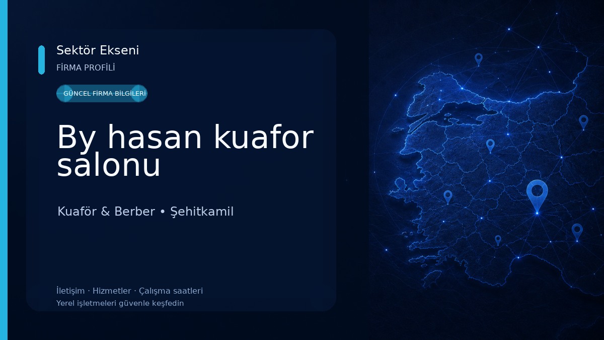 By hasan kuafor salonu Kuaför & Berber