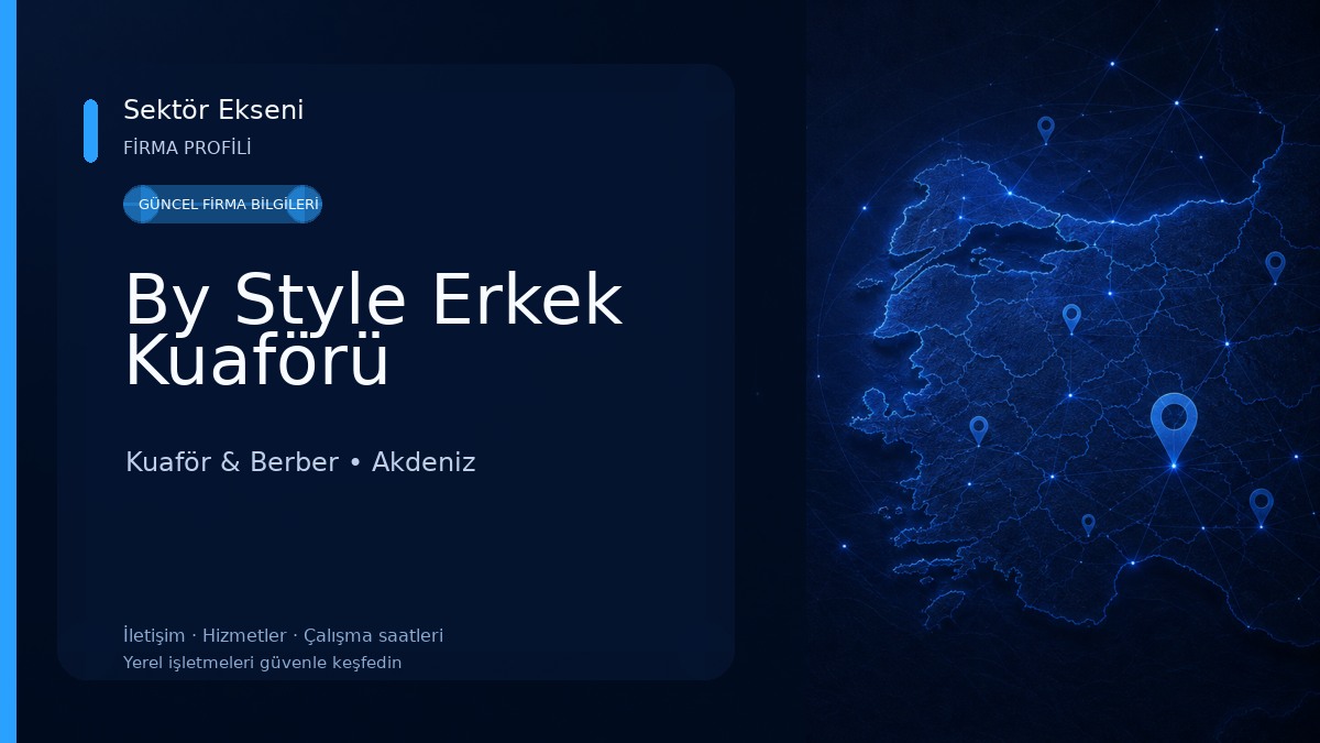 By Style Erkek Kuaförü Kuaför & Berber