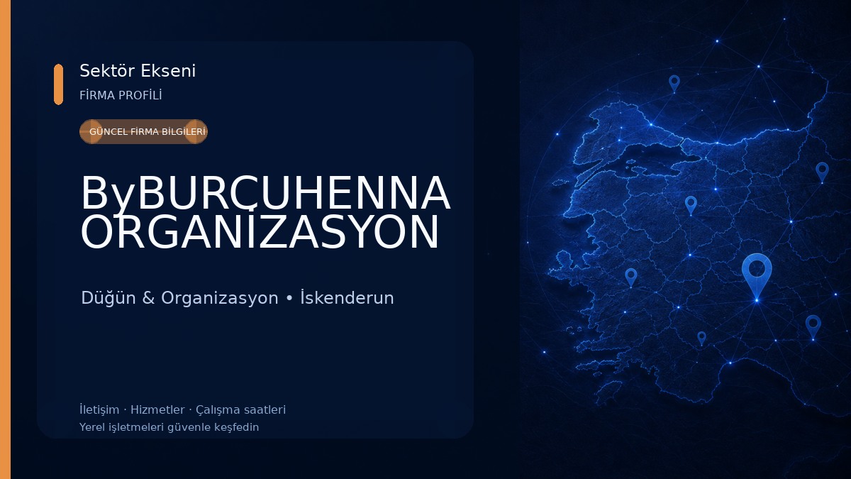 ByBURCUHENNA ORGANİZASYON Düğün & Organizasyon