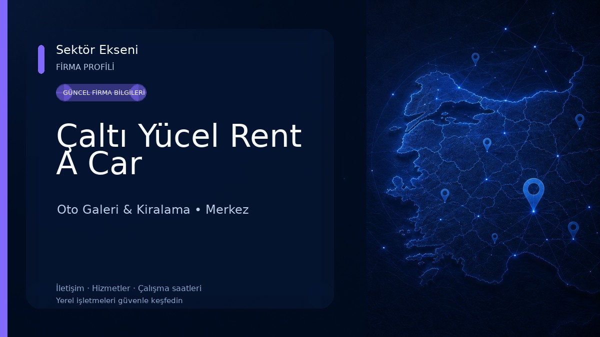 Çaltı Yücel Rent A Car 