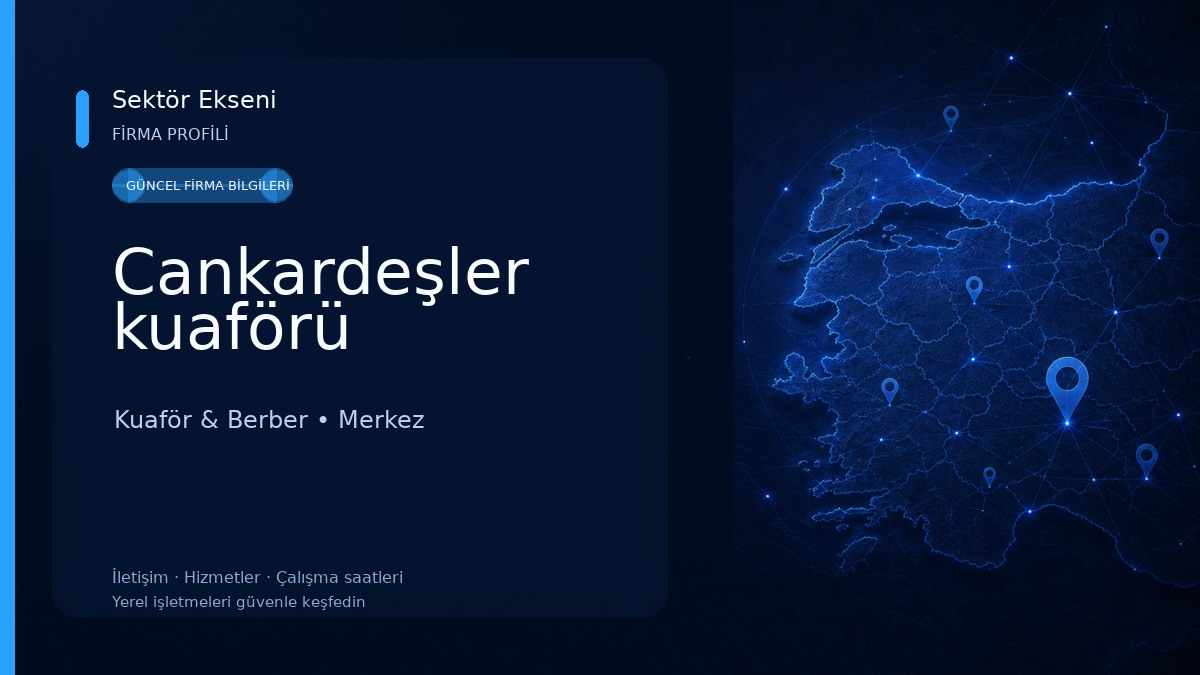 Cankardeşler kuaförü 