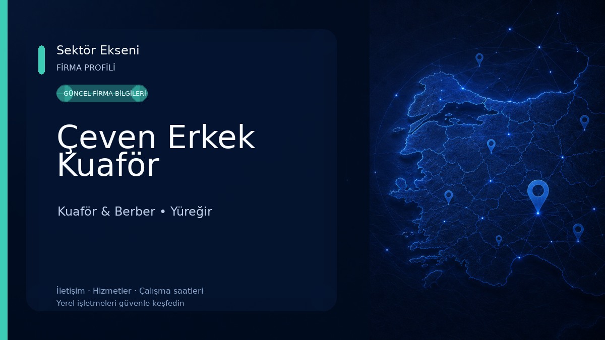 Çeven Erkek Kuaför Kuaför & Berber