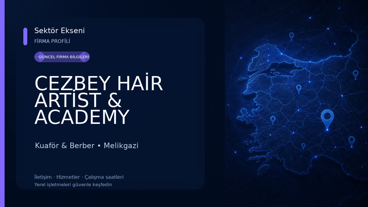 CEZBEY HAİR ARTİST & ACADEMY Kuaför & Berber