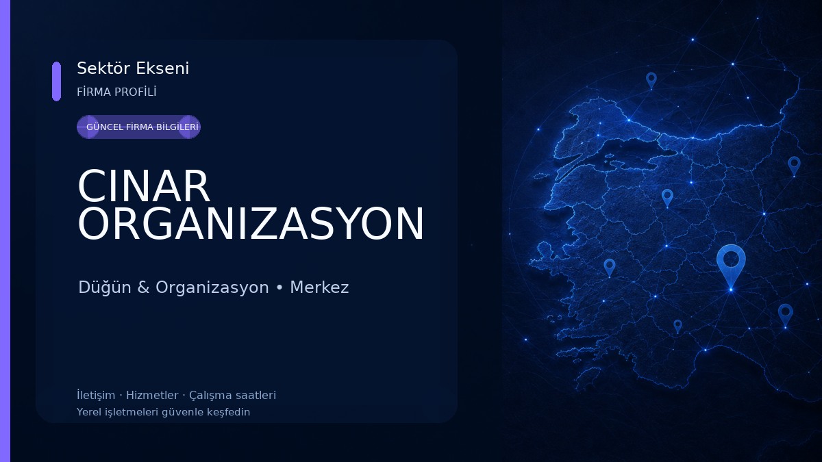 CINAR ORGANIZASYON 