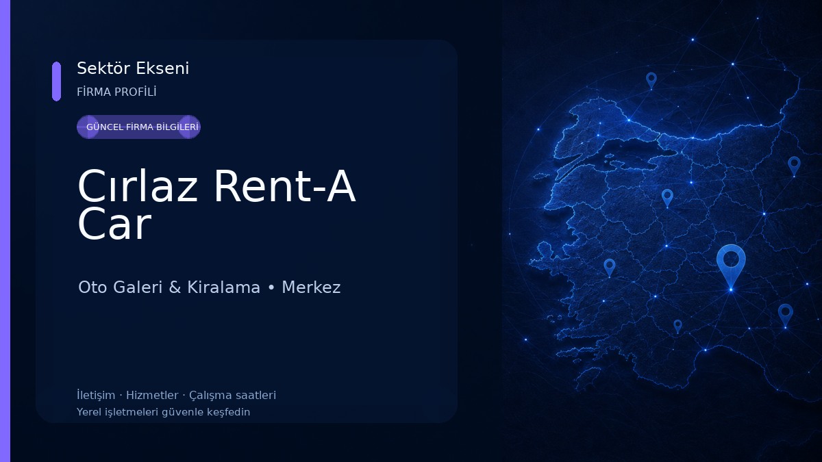 Cırlaz Rent-A Car Oto Galeri & Kiralama