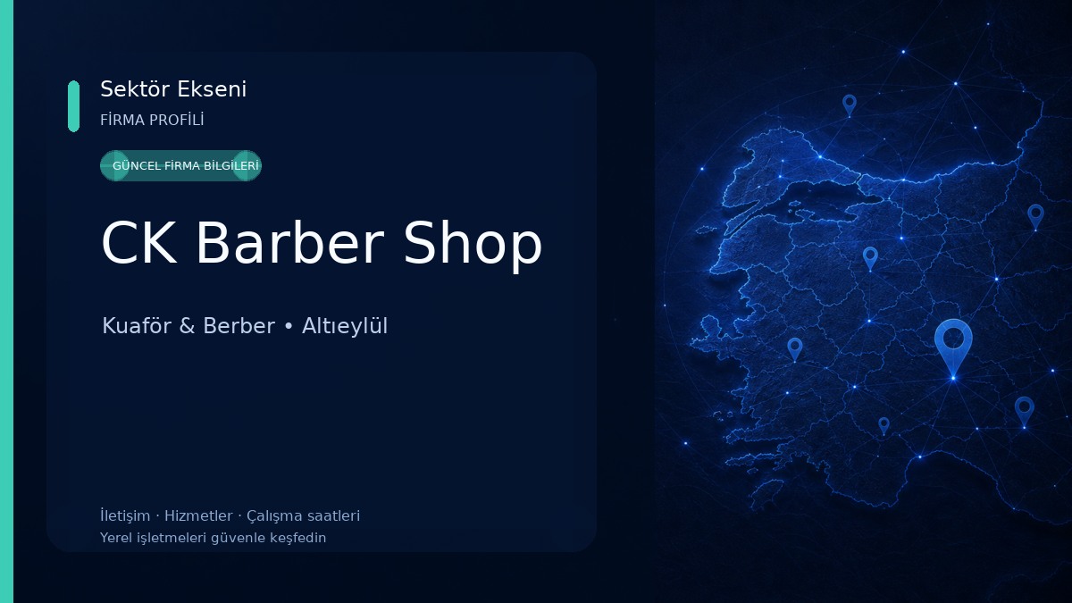 CK Barber Shop