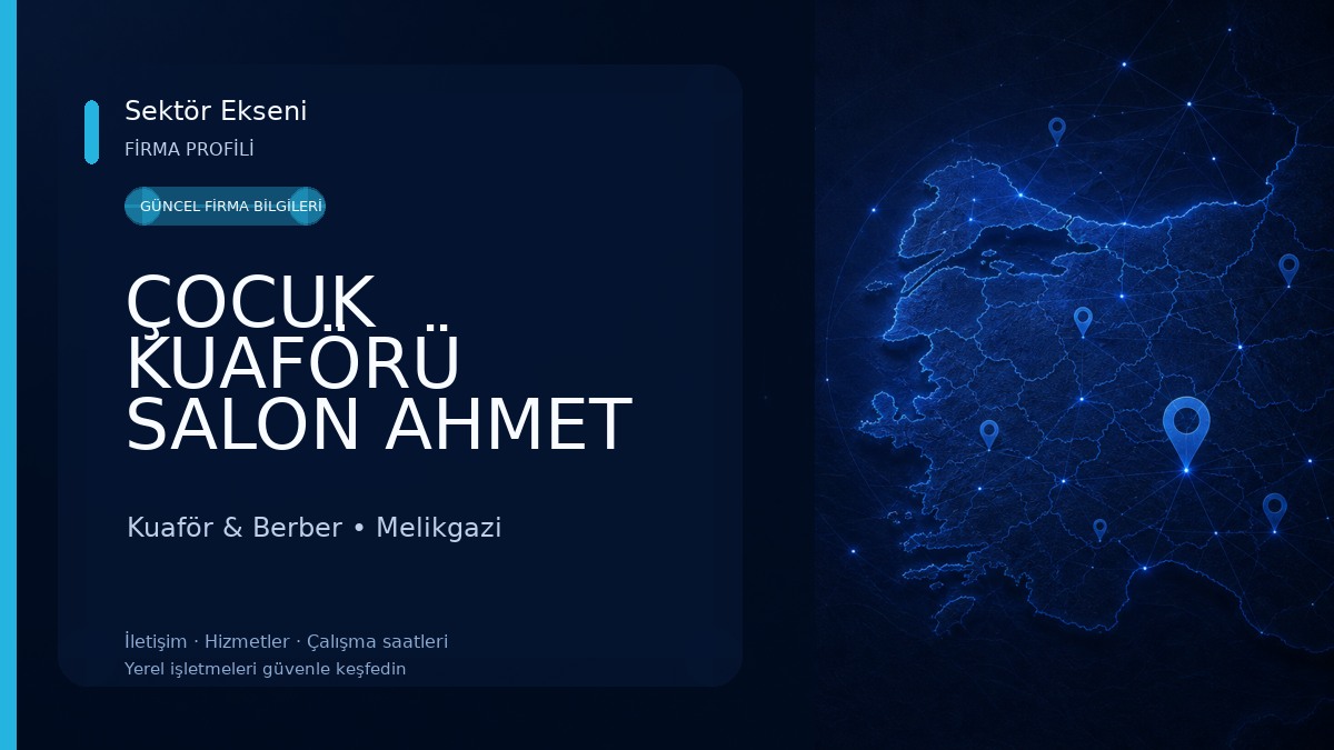 ÇOCUK KUAFÖRÜ SALON AHMET SARICA Kuaför & Berber