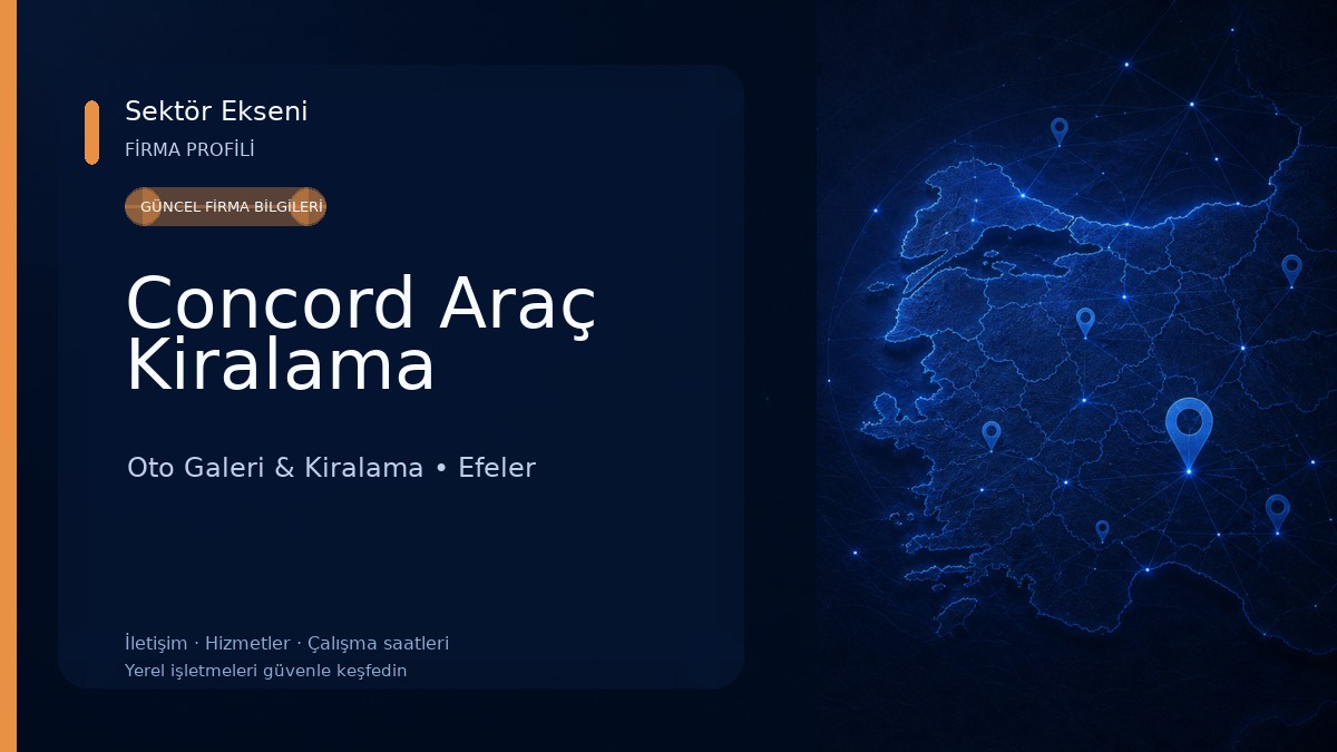 Concord Araç Kiralama Oto Galeri & Kiralama