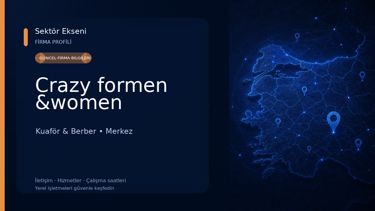 Crazy formen &women Kuaför & Berber