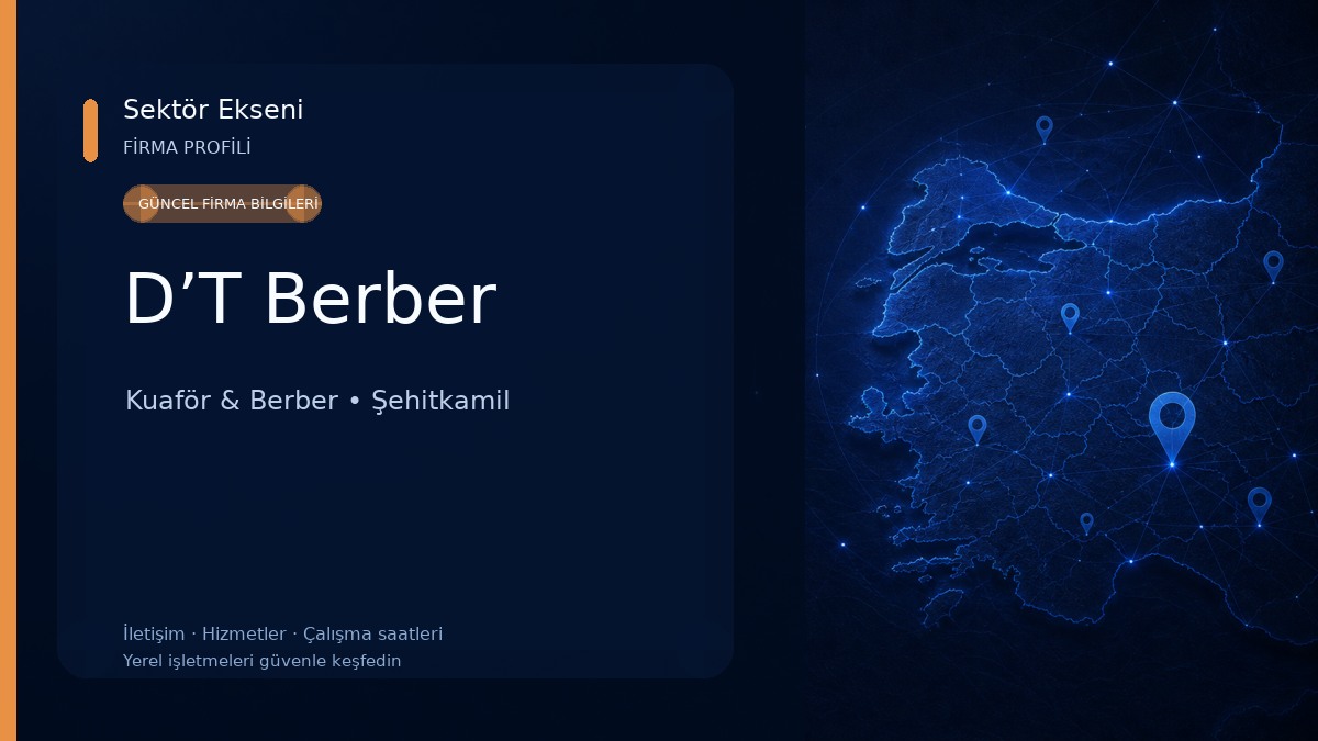 D’T Berber Kuaför & Berber