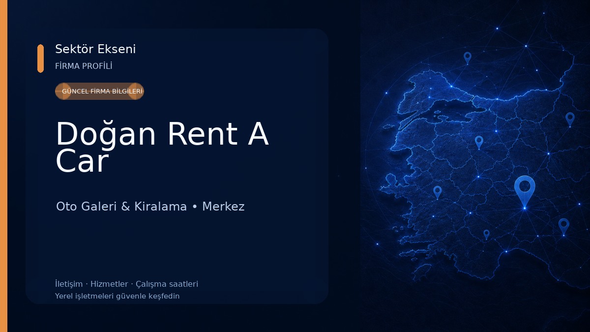 Doğan Rent A Car Oto Galeri & Kiralama