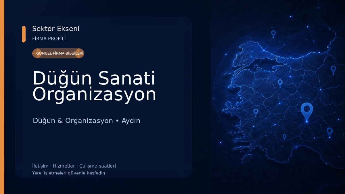 Düğün Sanati Organizasyon Düğün & Organizasyon