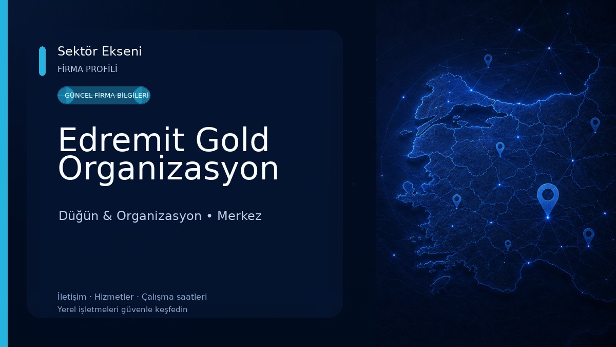 Edremit Gold Organizasyon 
