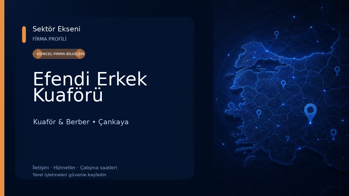 Efendi Erkek Kuaförü 
