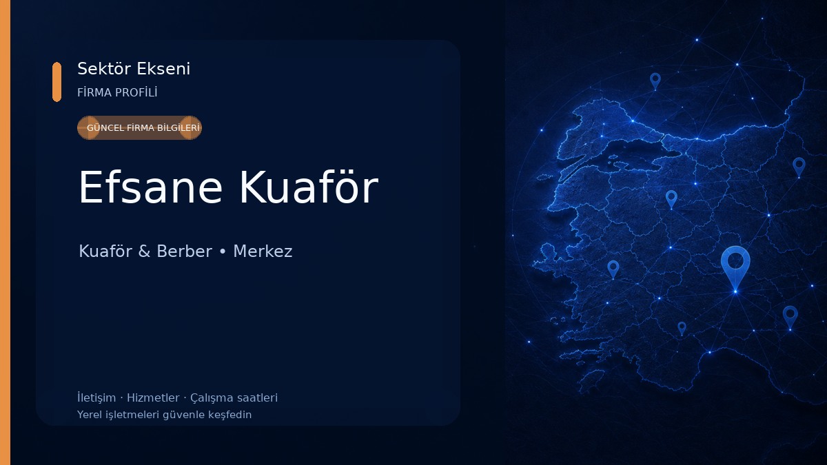 Efsane Kuaför Kuaför & Berber