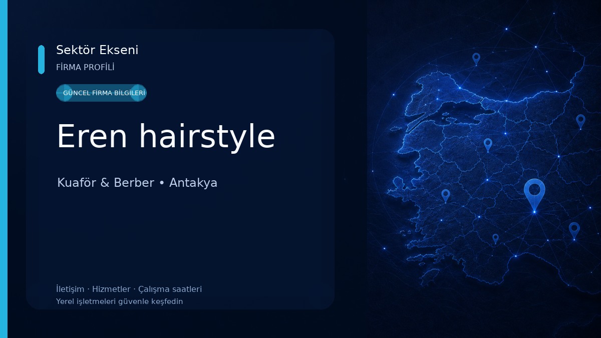 Eren hairstyle Kuaför & Berber