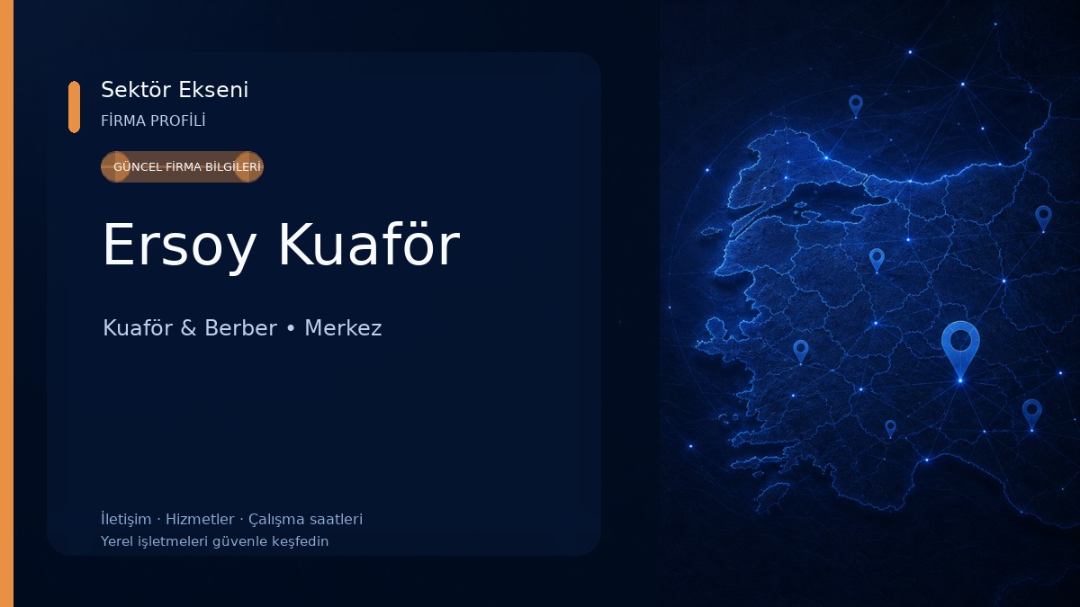 Ersoy Kuaför Kuaför & Berber