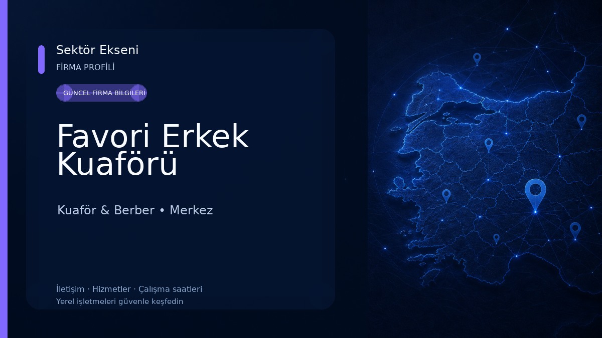 Favori Erkek Kuaförü Kuaför & Berber