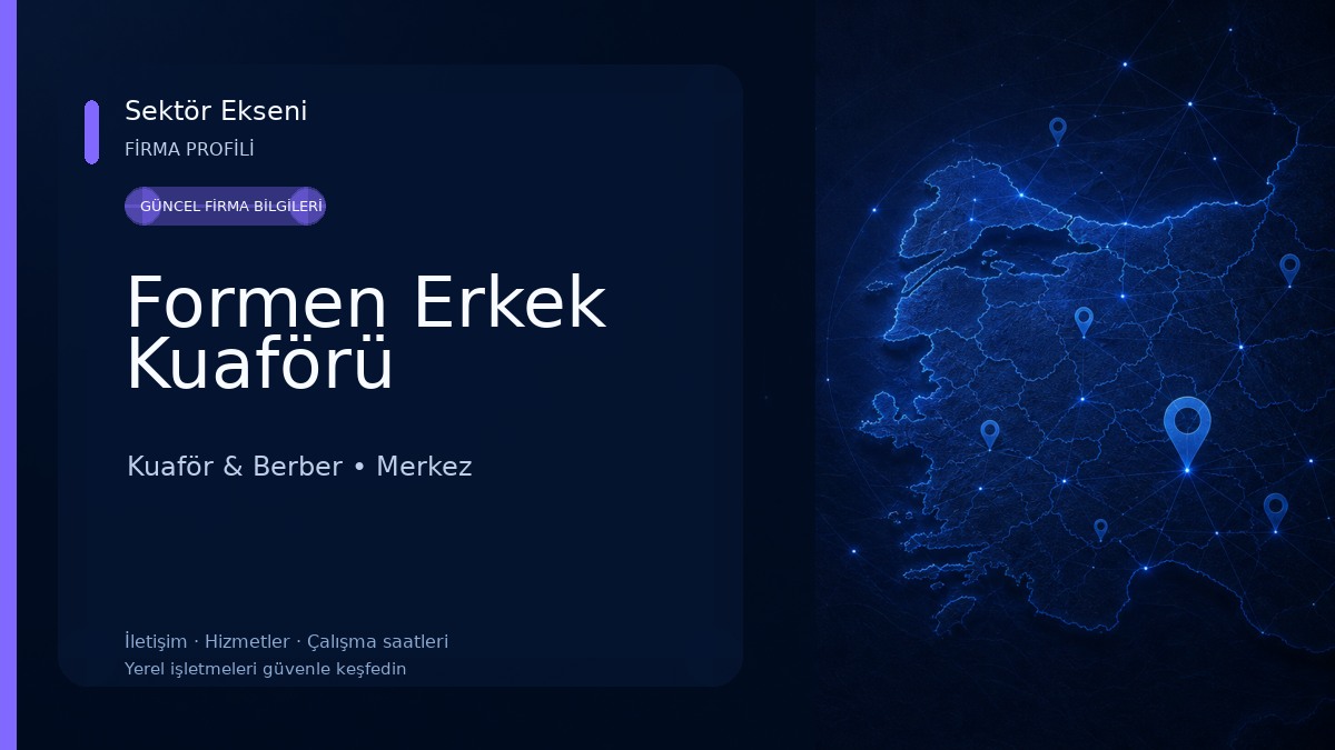 Formen Erkek Kuaförü