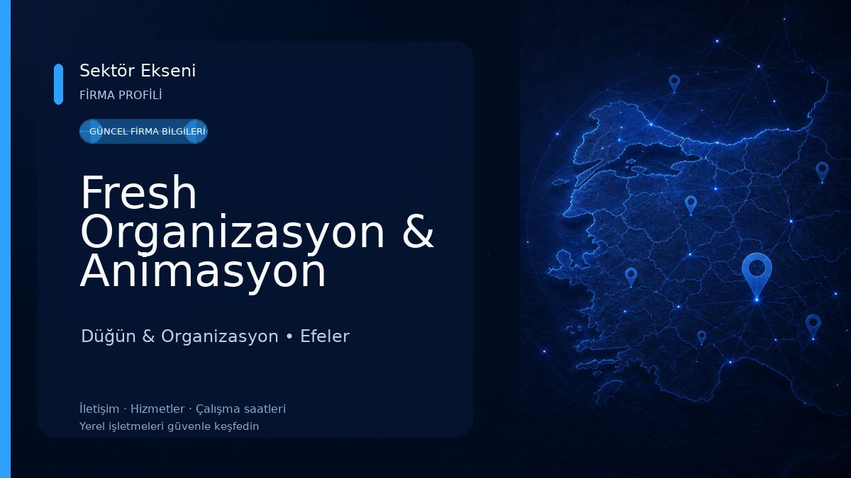 Fresh Organizasyon & Animasyon Düğün & Organizasyon