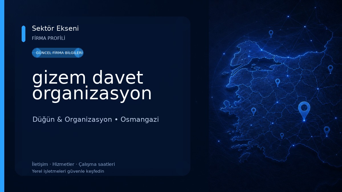 gizem davet organizasyon Düğün & Organizasyon