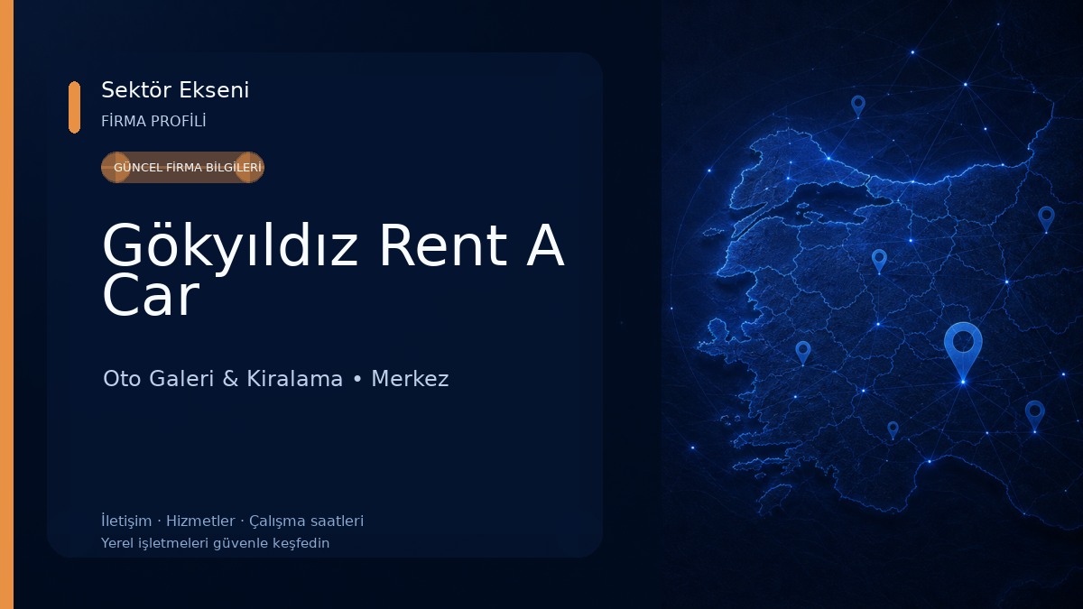 Gökyıldız Rent A Car Oto Galeri & Kiralama