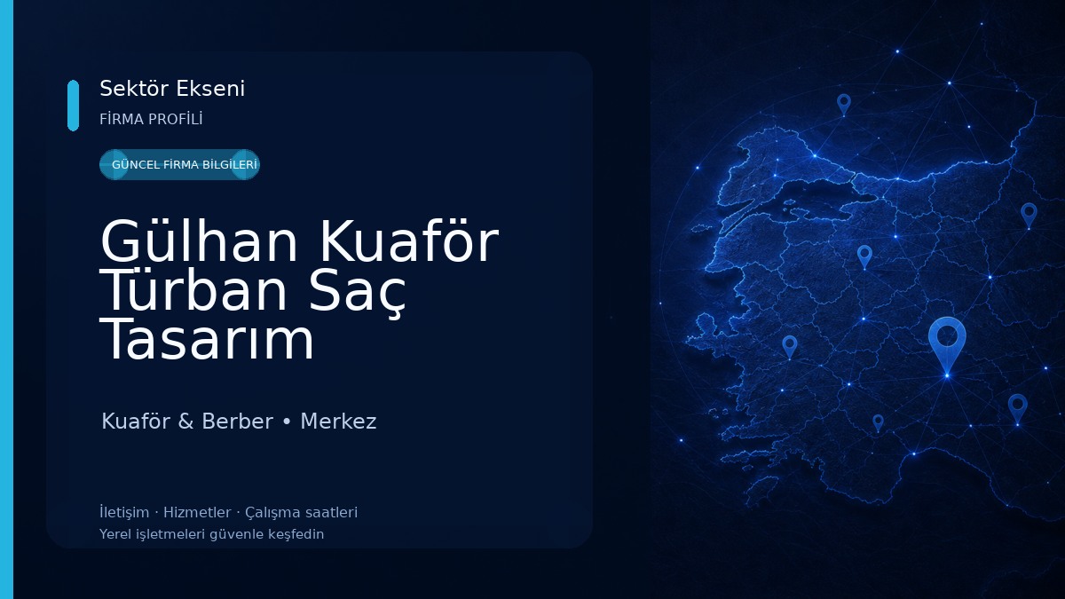 Gülhan Kuaför Türban Saç Tasarım