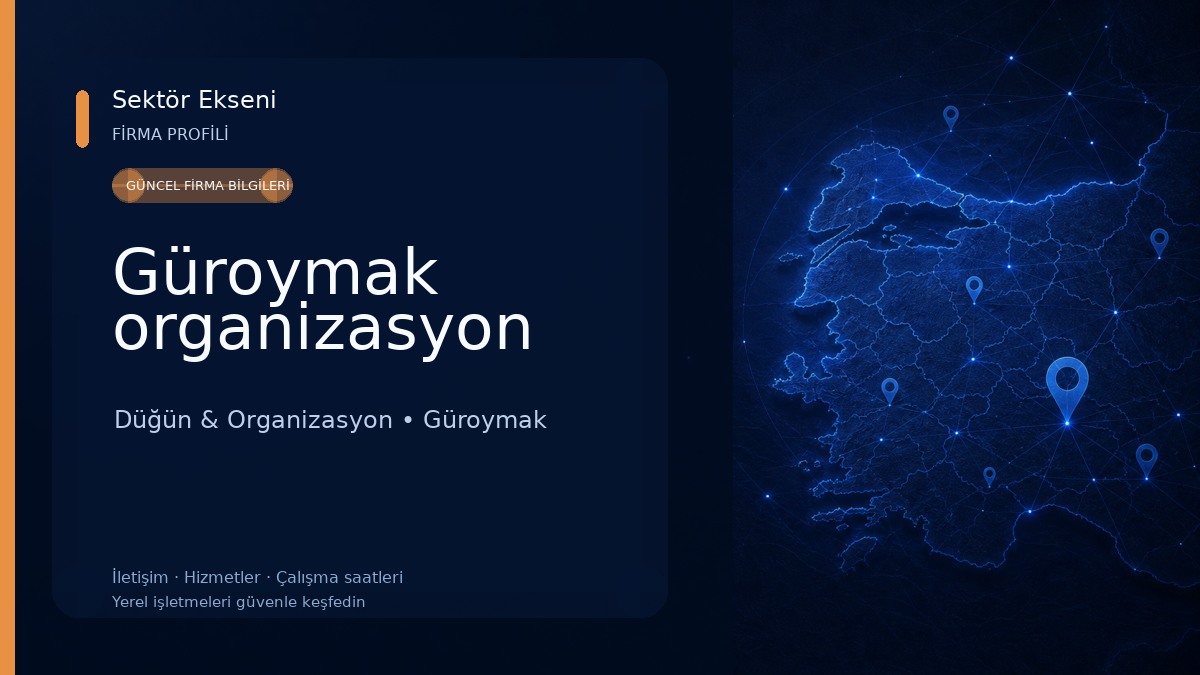 Güroymak organizasyon Düğün & Organizasyon
